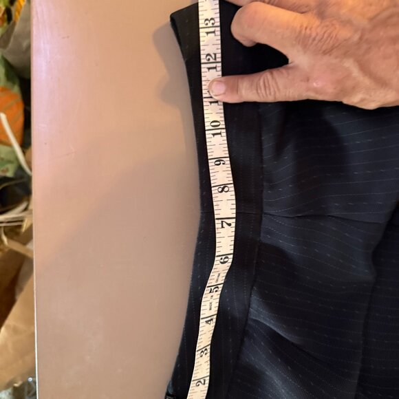 Rare Vintage 90s Giorgio Armani Borgo 21 Black 2 Piece Suit Size 2 EU 38 - Picture 7 of 15